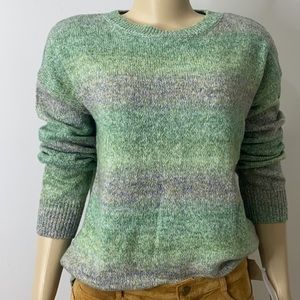 BP Olive Multi Dye Tunic Sweater size small